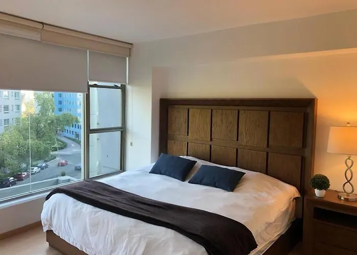 Apartamento Hermoso Depto De 3 Rec Ubicado Corazón De Santa Fe México DF
